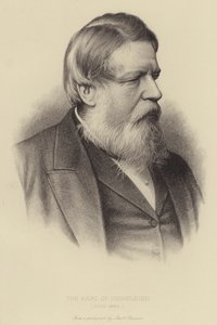 El Conde de Iddesleigh, fallecido en 1887 de English School